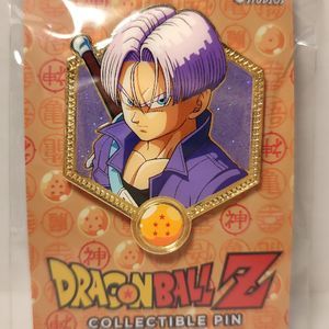 Dragon Ball Z Trunks Briefs Golden Series Enamel Pin Official DBZ Collectible